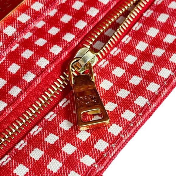 PRADA Red Tote Bag - Picture 12 of 15